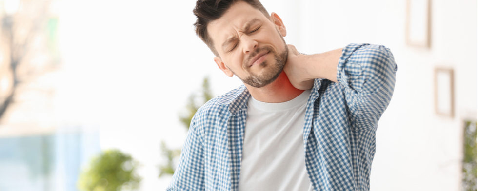 What causes pain in your neck?